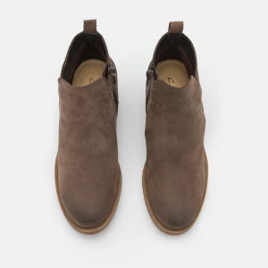 Clarks Memi Zip – Boots À Talons – Taupe 18