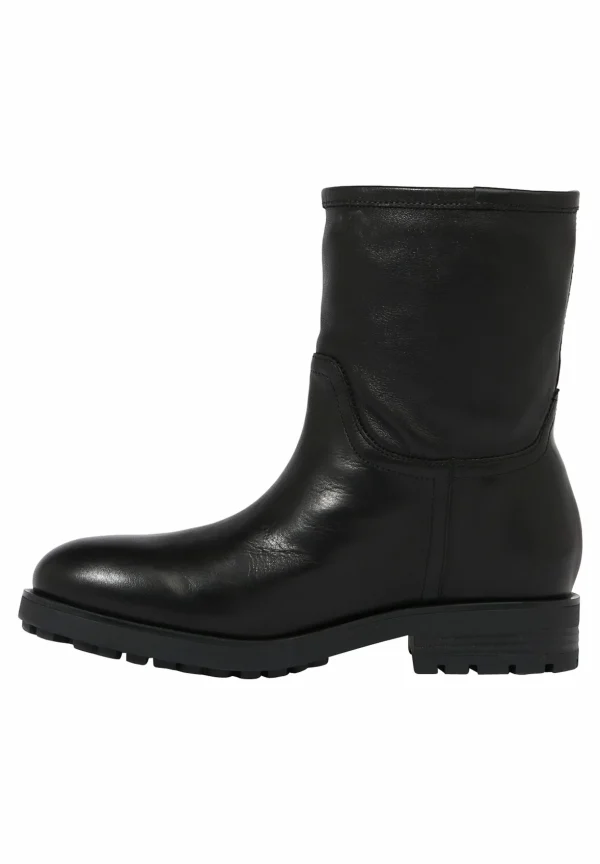 LOVE MOSCHINO Mit Label – Boots À Talons – Black Denim 1