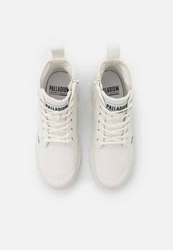 Palladium Vegan Pallabase – Boots À Talons – Star White 7