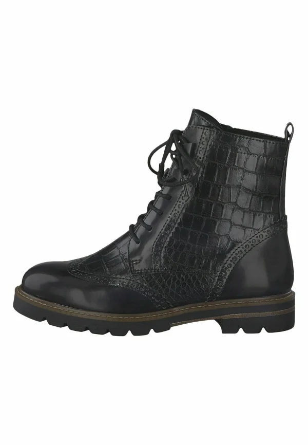 Marco Tozzi Boots À Talons – Black Comb 1