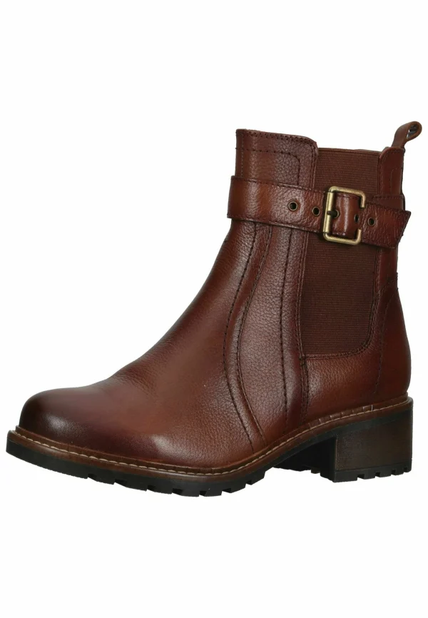 Tamaris Boots À Talons – Chestnut 3