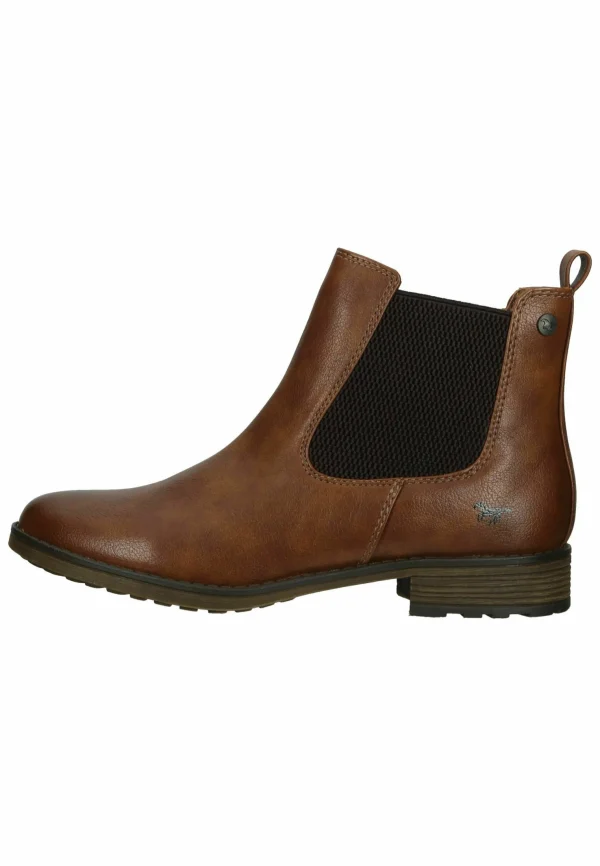 Mustang Boots À Talons – Cognac 1