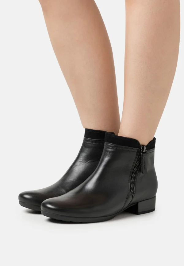 Gabor Comfort Boots À Talons – Schwarz 1