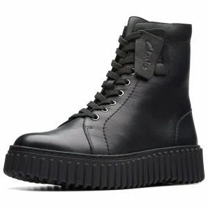 Clarks Boots À Talons – Black Leather 11