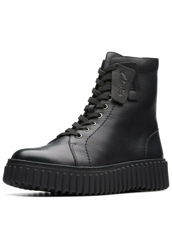 Clarks Boots À Talons – Black Leather 3