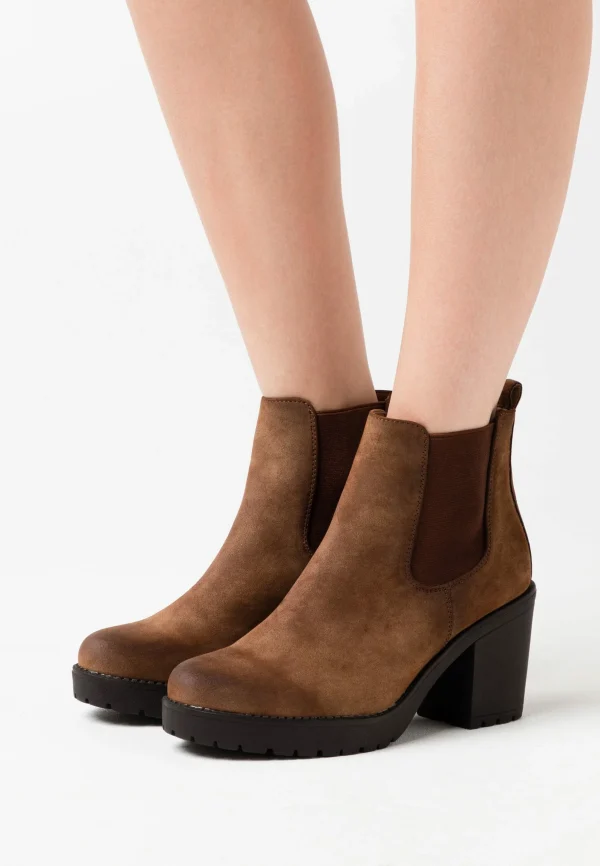 Anna Field Boots À Talons – Cognac 1