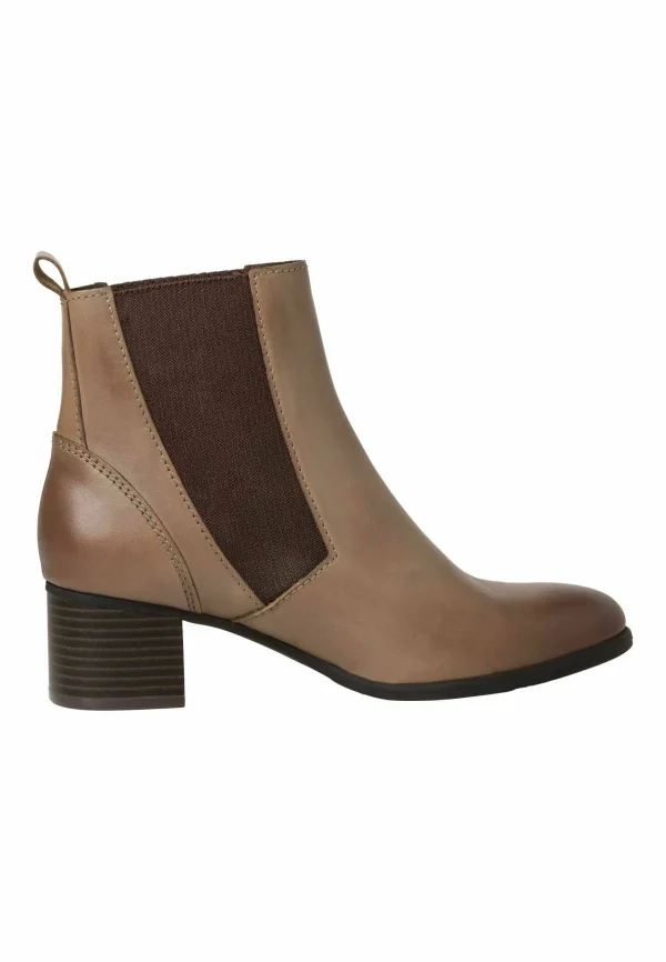 Marco Tozzi Chelsea – Boots À Talons – Taupe 7