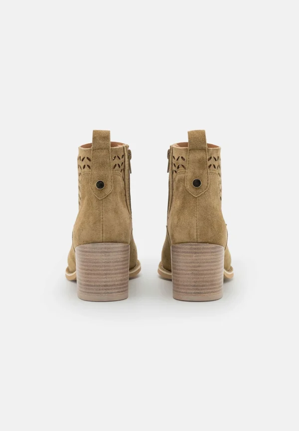 Alpe Alba – Boots À Talons – Tabaco 5