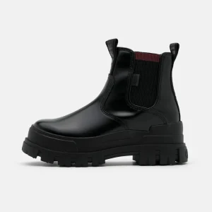Buffalo Vegan Aspha Chelsea – Boots À Talons – Black 10