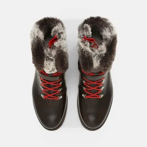 Rossignol 1907 Megeve Brown Boots – Bottes À Plateau – Brown 11