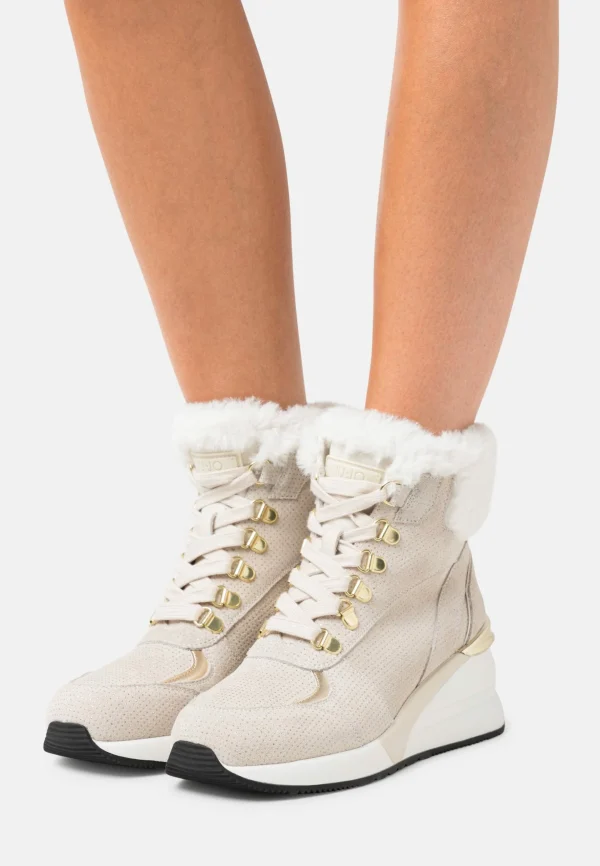 Liu Jo Alyssa – Boots À Talons – Beige 1