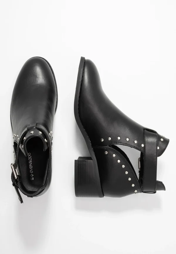 Even&Odd Boots À Talons – Black 5