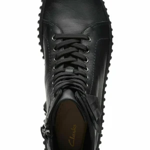 Clarks Boots À Talons – Black Leather 13