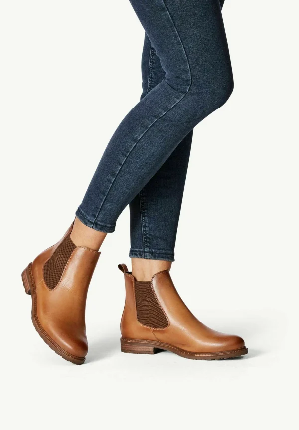 Tamaris Chelsea – Boots À Talons – Nut Leather 1