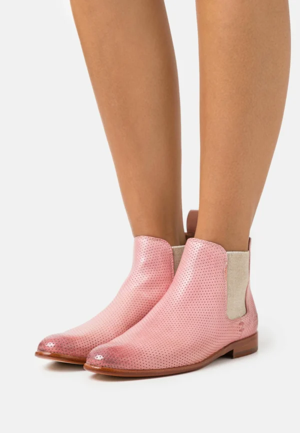 MELVIN & HAMILTON Susan – Boots À Talons – Pale Rose/Oro/White/Rich Tan/Natural 1