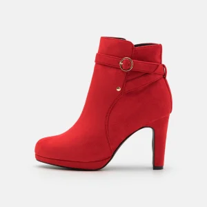 Anna Field Wide Fit Boots À Talons – Red 10