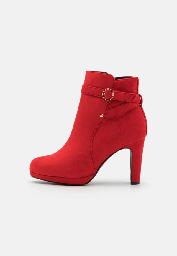 Anna Field Wide Fit Boots À Talons – Red 3