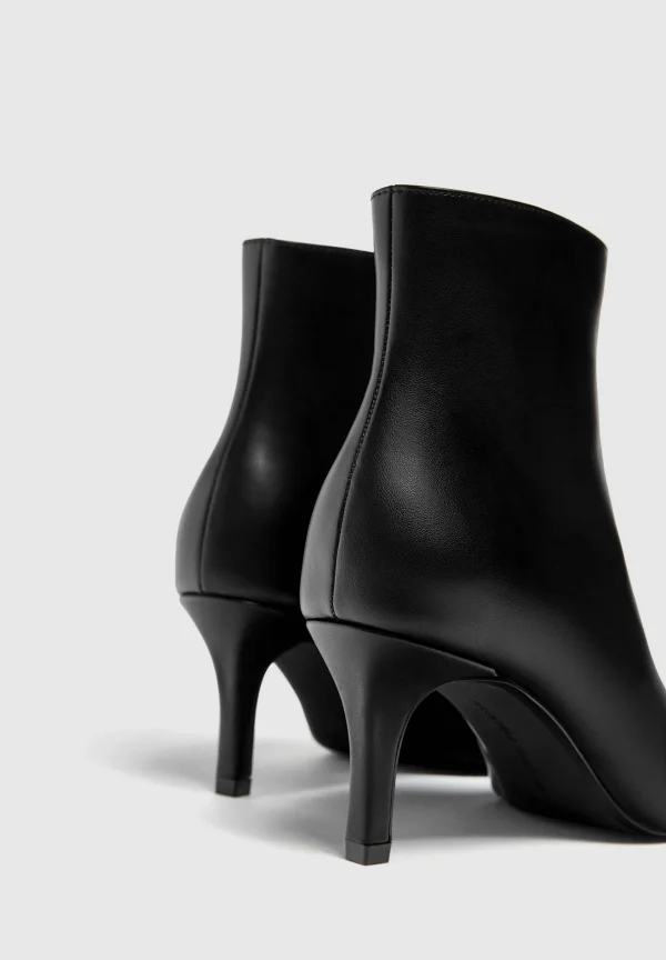 PULL & BEAR With Pointed Toe – Boots À Talons – Black 4