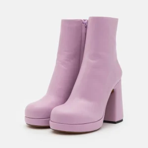PROENZA SCHOULER Forma Platform Boots – Bottines À Plateau – Light/Pastel Purple 13