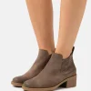 Clarks Memi Zip – Boots À Talons – Taupe 25