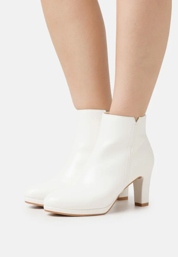 Anna Field Boots À Talons – White 1