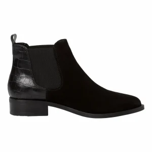 Tamaris Chelsea – Boots À Talons – Blk Sued Str 18