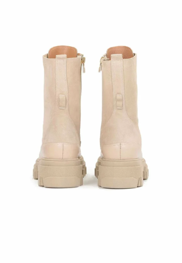 Kazar East-Ankle Boots – Bottines À Lacets – Beige 4
