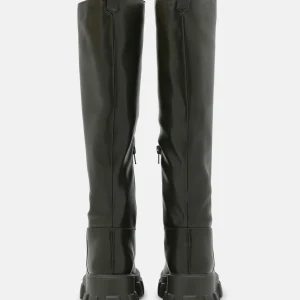 NA-KD Profile Sole Shaft Boots – Bottes À Plateau – Khaki 14