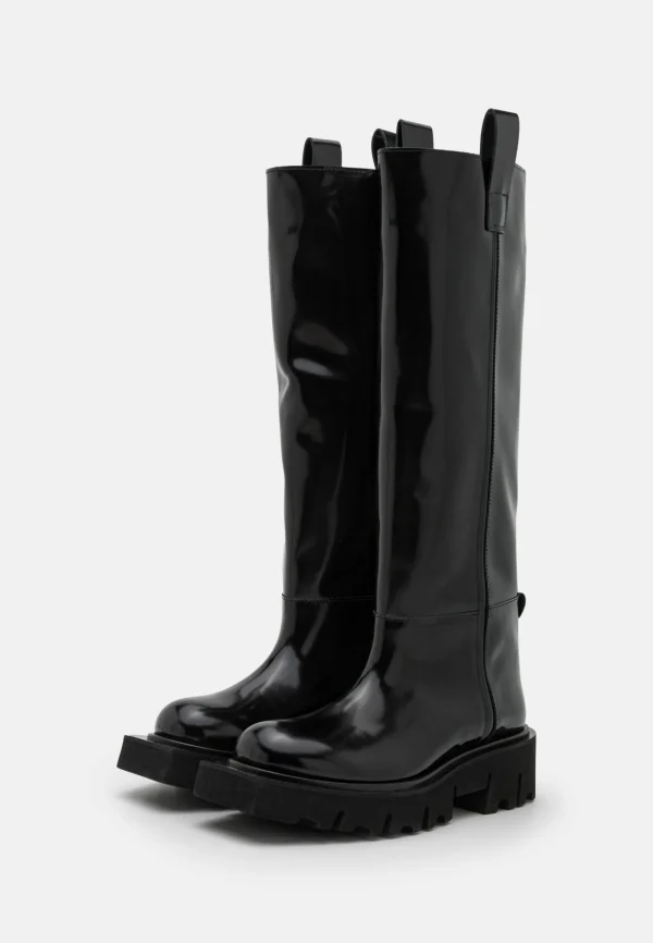 MSGM Boots – Bottes À Plateau – Black 4