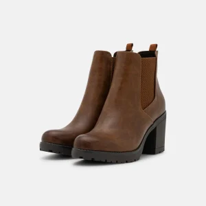 Marco Tozzi Boots À Talons – Cognac 12