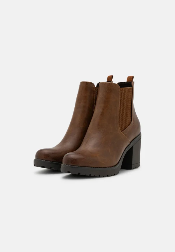 Marco Tozzi Boots À Talons – Cognac 4