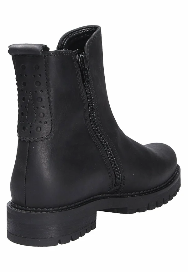 Gabor Boots À Talons – Schwarzflausch 6