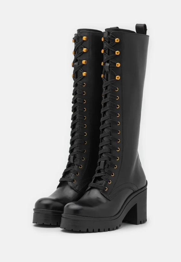 TWINSET Boots – Bottes À Lacets – Nero 4