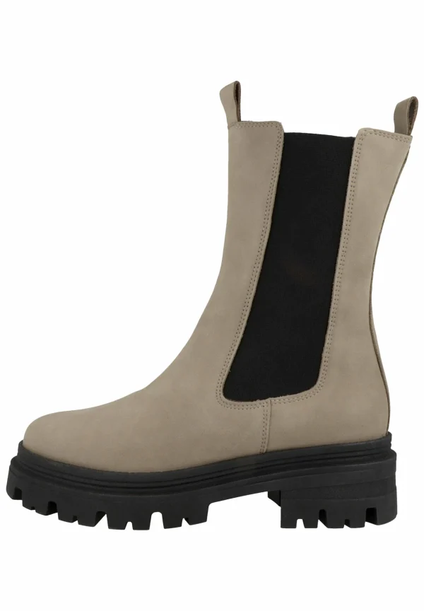 Tamaris Boots À Talons – Taupe 1