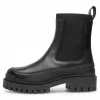 LAST STUDIO Heila – Boots À Talons – Black Leather 23