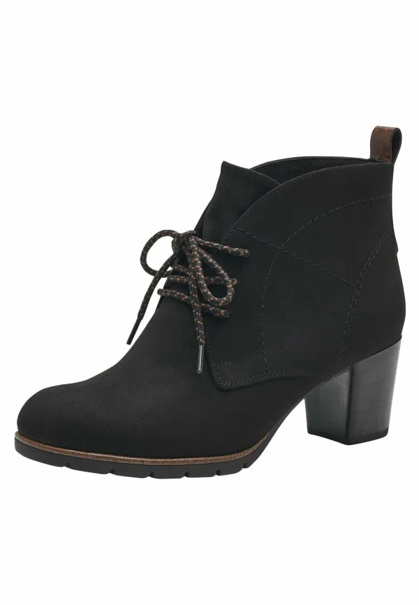Marco Tozzi Boots À Talons – Black Comb 3