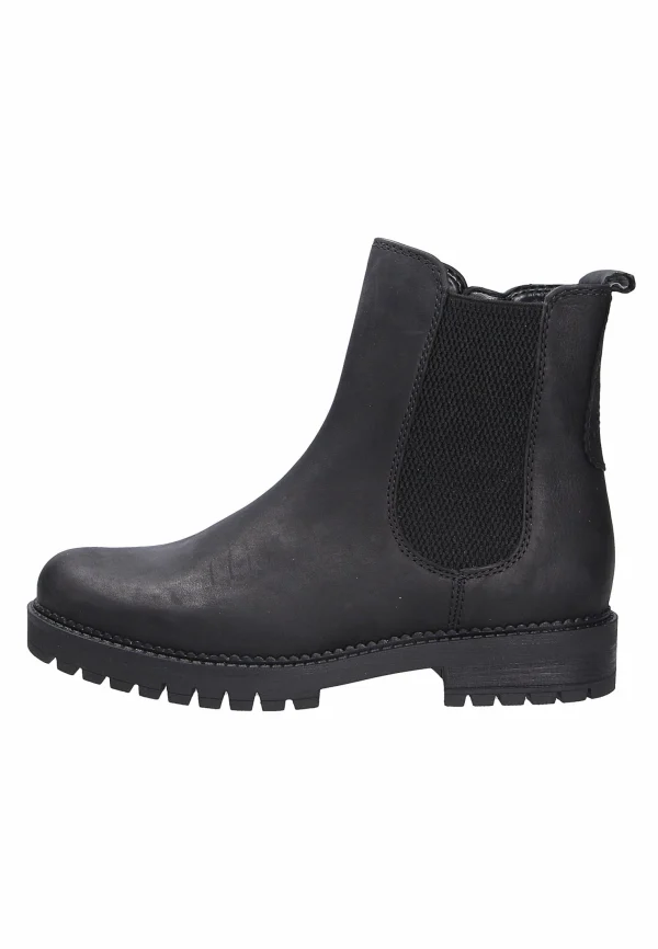 Gabor Boots À Talons – Schwarzflausch 1