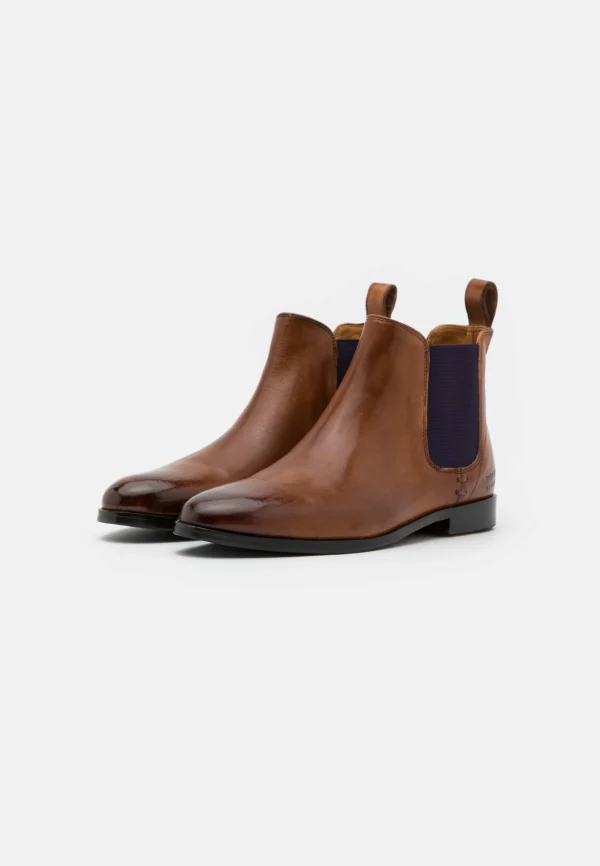 MELVIN & HAMILTON Susan 10 – Boots À Talons – Wood/Purple 3