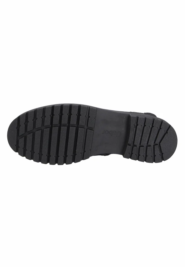 Gabor Boots À Talons – Schwarzflausch 5