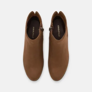 Anna Field Boots À Talons – Cognac 18
